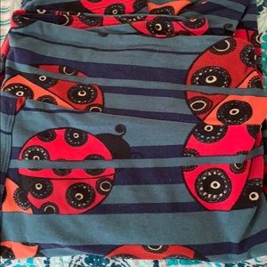 Lularoe ladybug leggings TC
